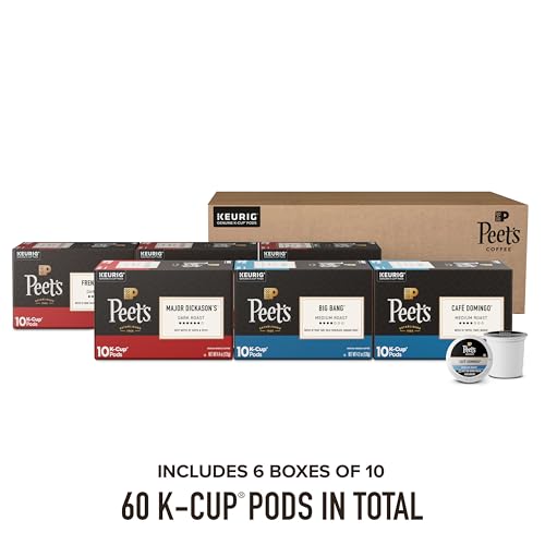 Coffee Pods Bestsellers Variety Pack (60 Count)