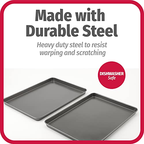 Everday Nonstick Carbon Steel 15” x 21” Baking Sheet Set (2 Count)