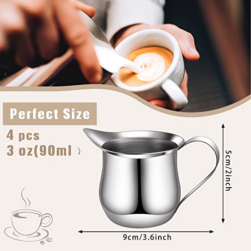 4 Pcs 3 oz Creamer Pitcher (4 Count)