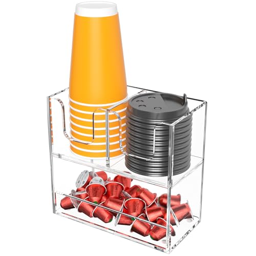 3 Compartment Cup Holder for Countertop
