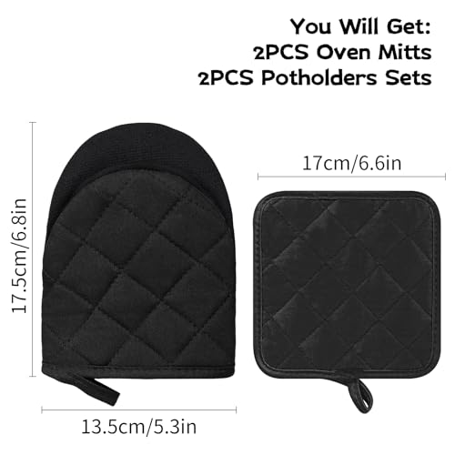 Oven Mitts and Pot Holders Set (5.99 Count)