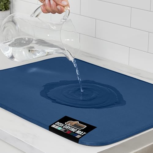 Ultra Absorbent Microfiber Dish Drying Mat