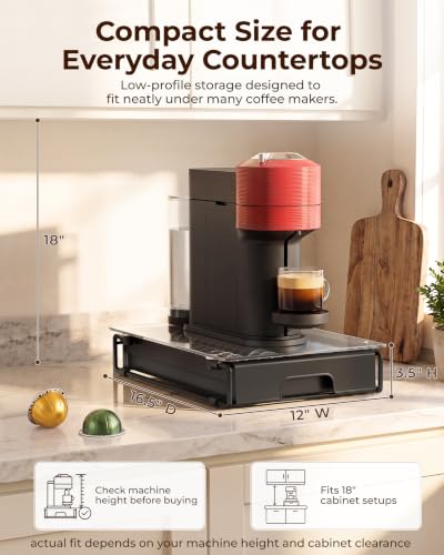 Nespresso Vertuo Pod Holder Drawer