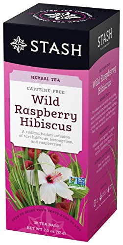 Tea Wild Raspberry Hibiscus Herbal Tea (180 Count)
