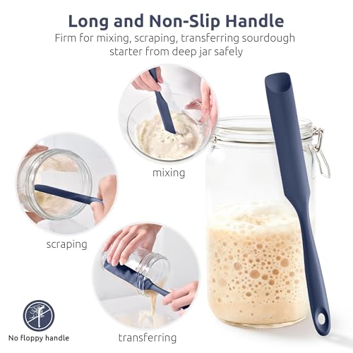Silicone Jar Spatula for Sourdough Starter