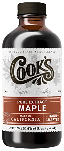 Pure Maple Extract for Baking & Cooking (16 Fl Oz)