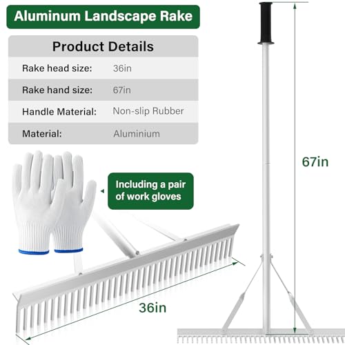 Aluminum Landscape Rake