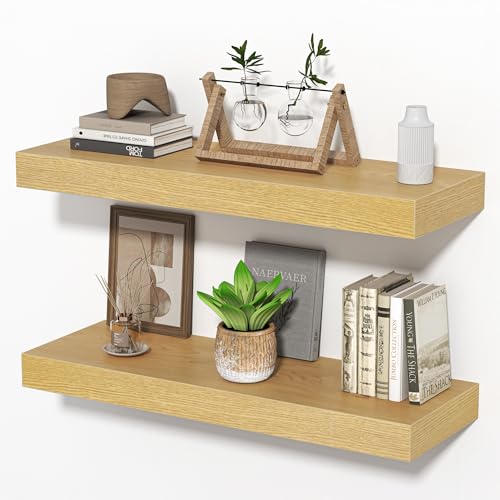 24 Inch Floating Shelves for Wall (2 Count)