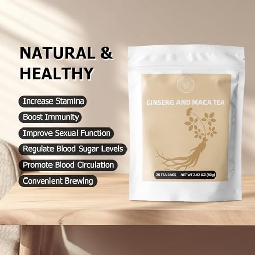 Ginseng Maca Tea (20 Count)