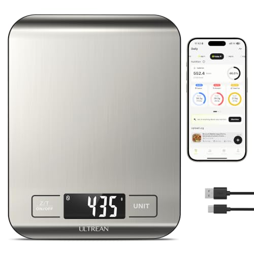 Smart Food Kitchen Scale with Nutritional Calculator