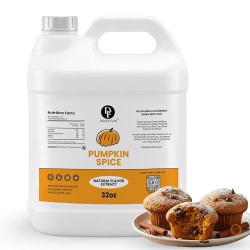 Pumpkin Spice Flavoring Oil 32 oz (32 Fl Oz)