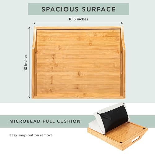Wood Lap Tray