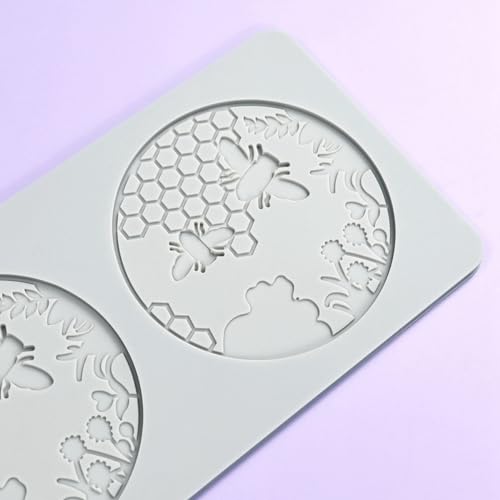 3D Honeycomb Lace Fondant Mold Lace Beehive Wedding Cake Silicone Mousse Sugar Craft Icing Mat Pad Pastry Baking Tool