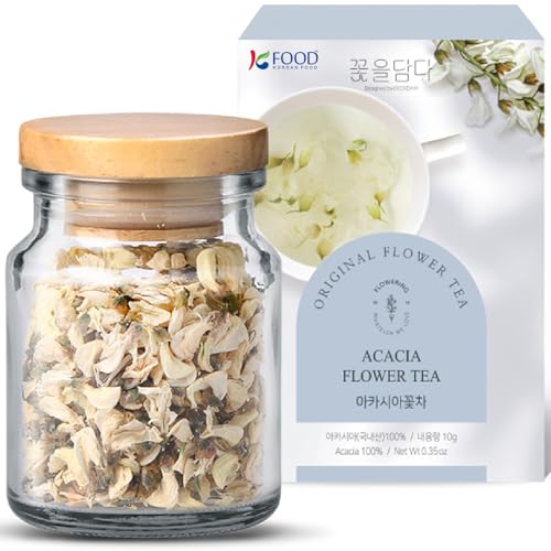 Korean Food KKOKDAM Acacia Flower Tea Decaf Floral Tea Caffeine Free