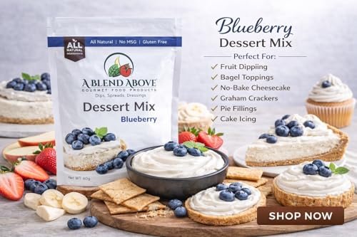 A Blend Above Blueberry Blue No Bake Dessert Mix (3 Count)