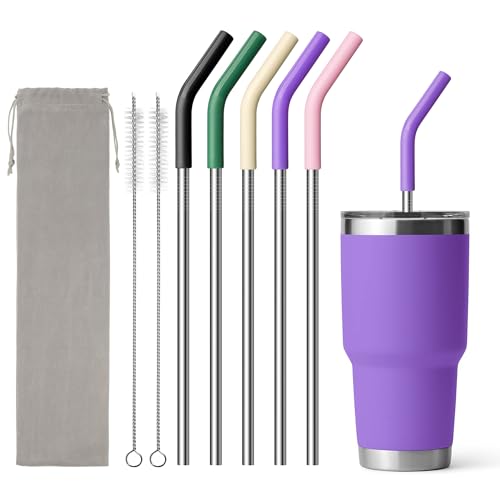 Stainless Steel Straw for 30 oz YETI Tumbler