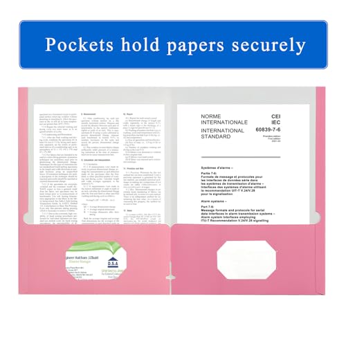 File folders with Pockets (100 Count)
