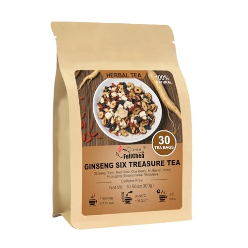 Ginseng Six Treasure Tea Bags (30 Count)