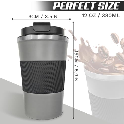 Vacuum Insulated Stainless Steel Travel Coffee Mug