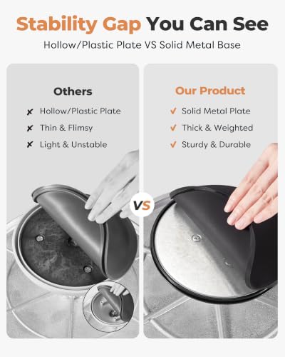 Aluminum Cake Stand Turntable for Party