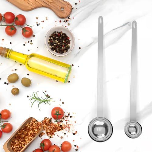 Extra Long Handle Coffee Scoop Set (2 Count)