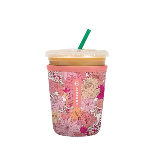JavaSok Iced Coffee & Cold Soda Insulated Neoprene Cup Sleeve