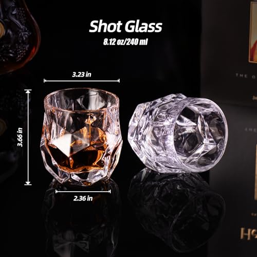 240ml Football Whiskey Glass