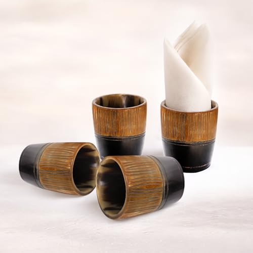 Viking Horn Shot Glasses Set of 4 (4 Count)