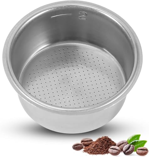 Double Cup Stainless Steel Coffee Filter 51mm