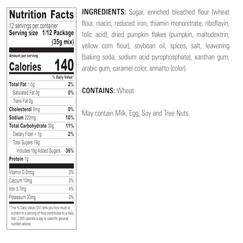 Baking Mix Pumpkin Spice Quick Bread Mix (30 Ounce)