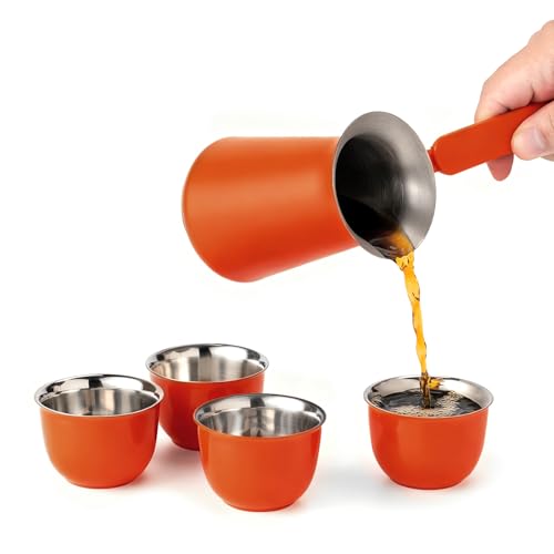Turkish Coffee Pot Set (5 Count)