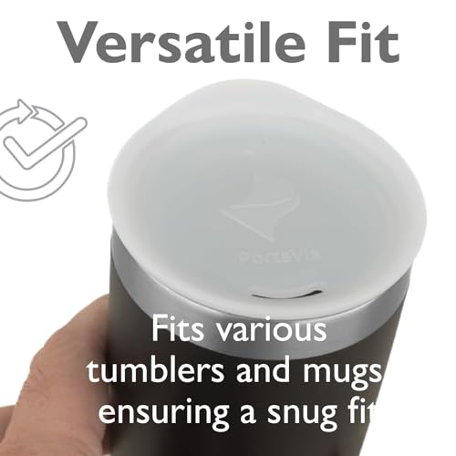 Reusable Silicone Lid for Coffee Cups and Mugs