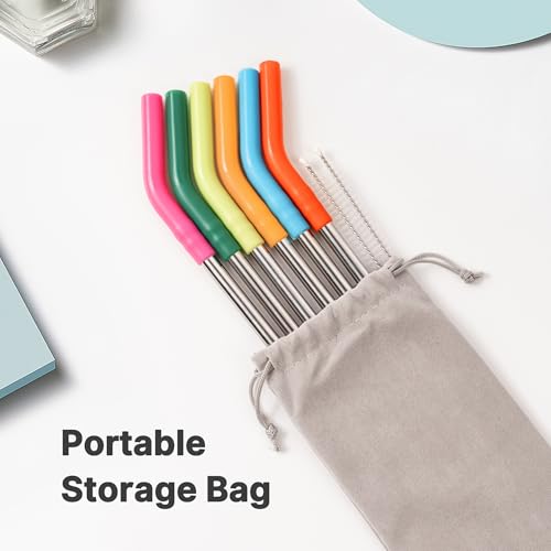 Metal Straws Reusable for 40oz Tumblers