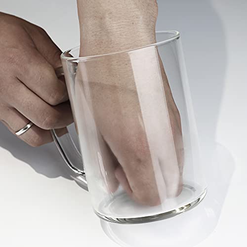 Glass Coffee Mugs (2 Count)