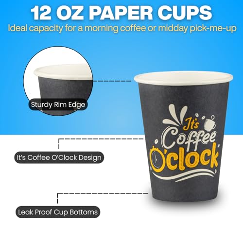 Disposable Coffee Cups (50 Count)