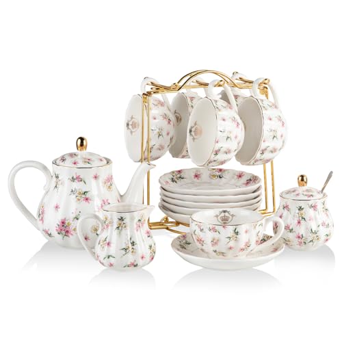 Porcelain Tea Sets British Royal Series (13 Count)