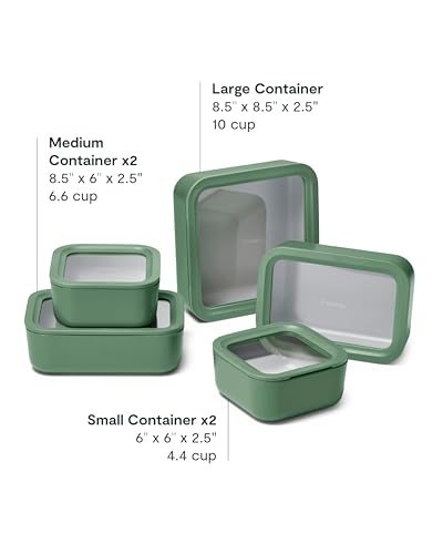 13 Piece Glass Food Storage Container Set