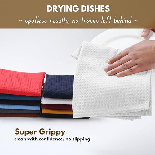 6 Pack Waffle Dish Cloths (6 Count)