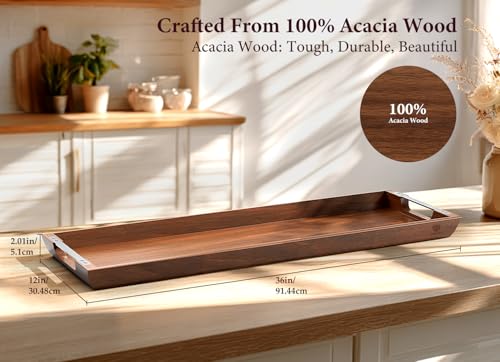 Acacia Wood Serving Tray