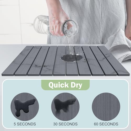 Stone Dish Drying Mat for Kitchen Counter