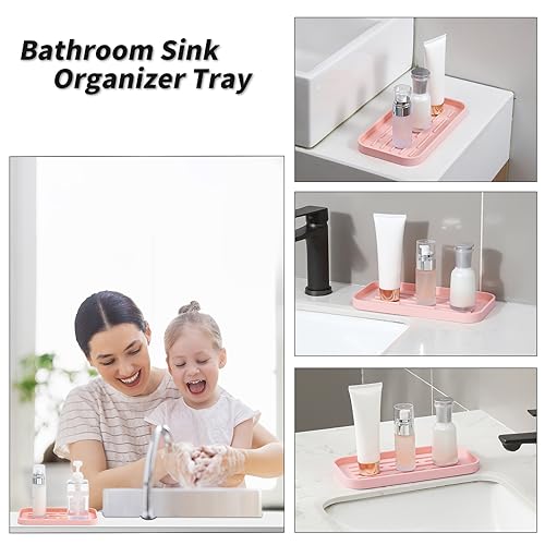 Silicone Kitchen Sink Organizer Tray for Multiple Usage