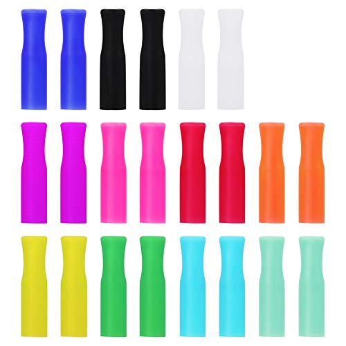 22 Pcs Reusable Straws Tips (22 Count)