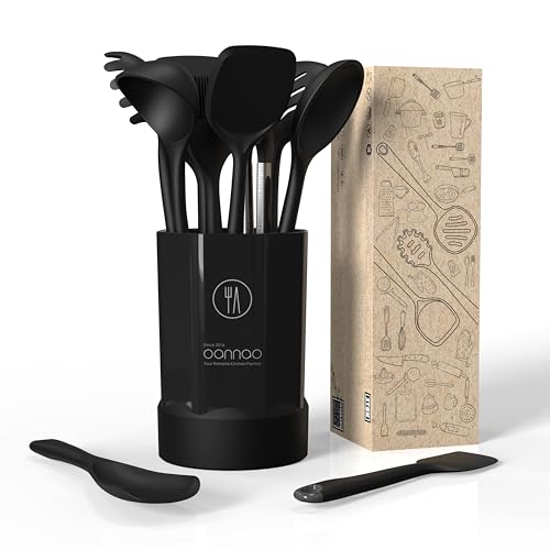 Silicone Kitchen Utensils Set (12 Ps)