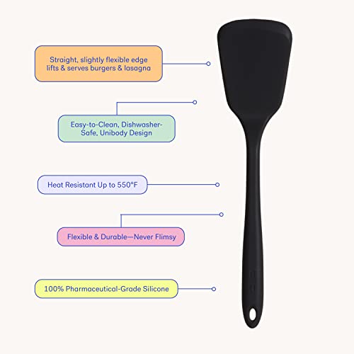 Get It Right Silicone Kitchen Spatula Turner