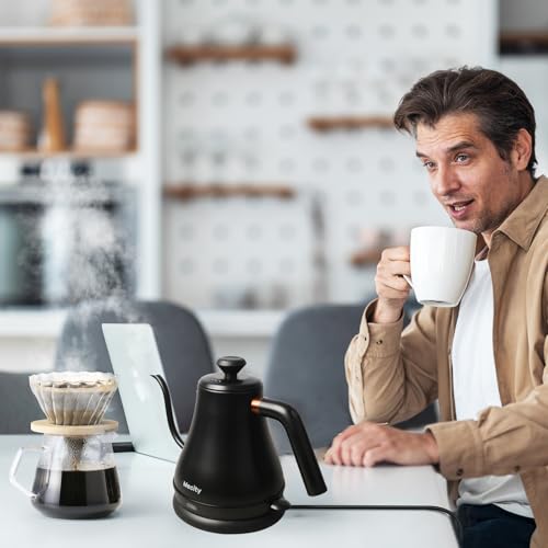 Electric Kettle Gooseneck Water Kettle Stainless Steel Tea Kettle Water Boiler Fast Heating