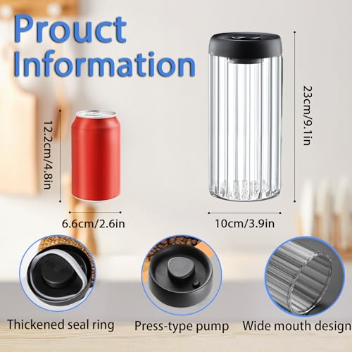 Vacuum Coffee Canister (61 Fl Oz)