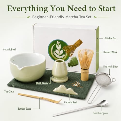 Matcha Whisk Set with Bowl