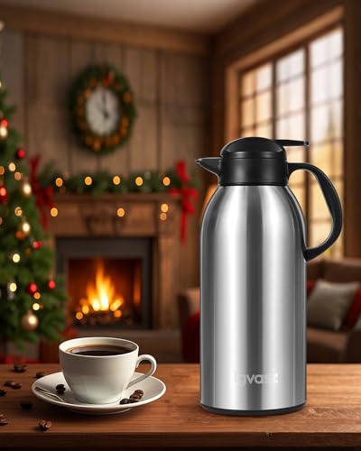 2 PCS Thermal Coffee Carafe 102 oz (6 Count)