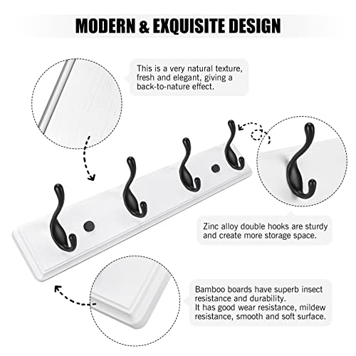 Heavy Duty Wooden Coat Rack