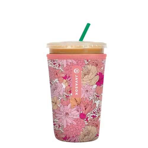 JavaSok Iced Coffee & Cold Soda Insulated Neoprene Cup Sleeve